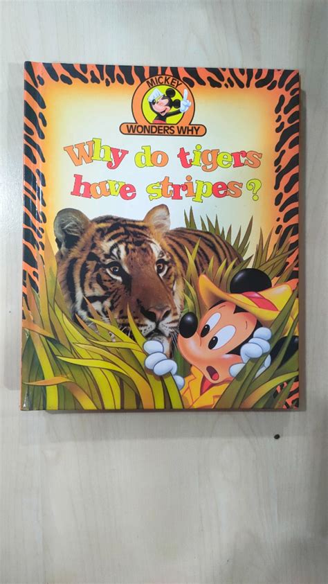 Why Do Tigers Have Stripes Mickey Wonders Why Hobbies Toys