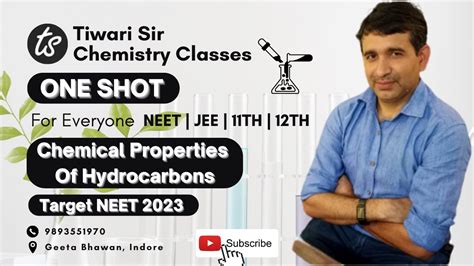 Chemical Properties Of Hydrocarbons One Shot Neet Chemistry