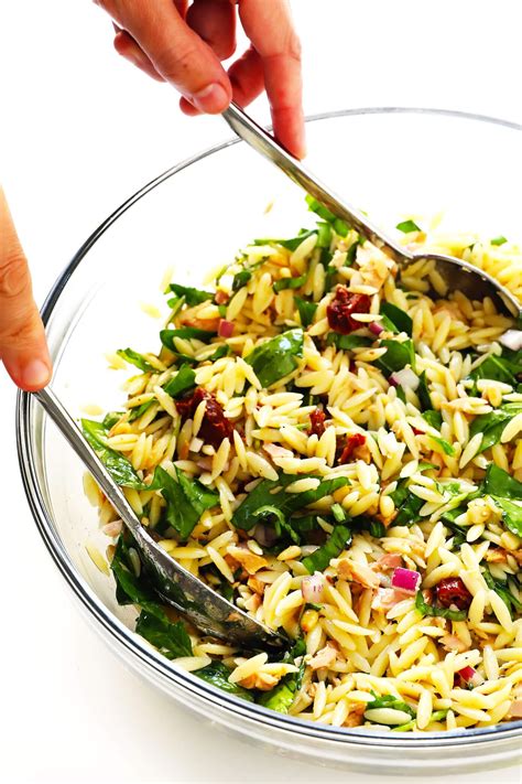 Italian Orzo Tuna Salad Gimme Some Oven