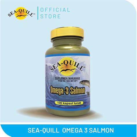 Jual Sea Quill Omega Salmon Softgel Shopee Indonesia