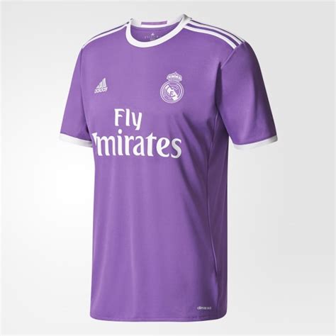 Adidas Camiseta De Real Madrid Away Morado Adidas Colombia