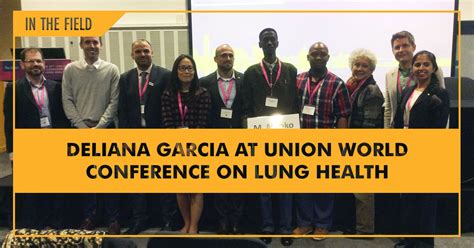 In The Field Deliana Garcia At Union World Conference On Lung Health