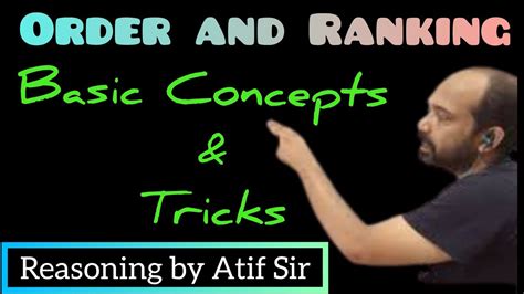 Order And Ranking Rules And Concepts Order And Ranking Reasoning