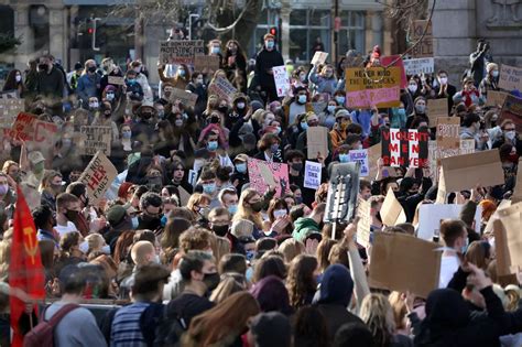 15 Powerful Pictures As Hundreds March Through Newcastle In Kill The Bill Protest Chronicle Live