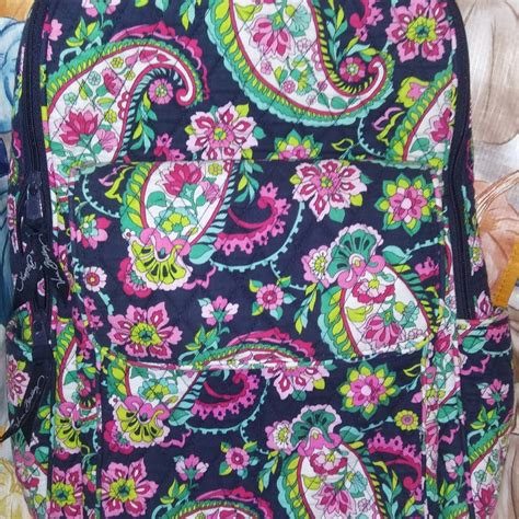 Vera Bradley Paisley Print Backpack Gem