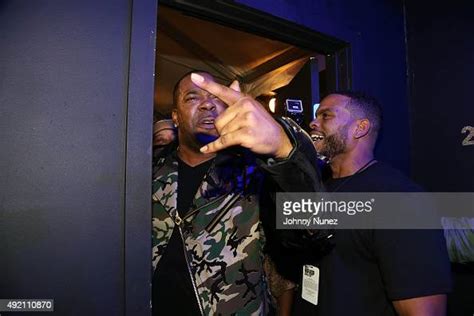 Busta Rhymes And Benny Boom Attend The 2015 Bet Hip Hop Awards At