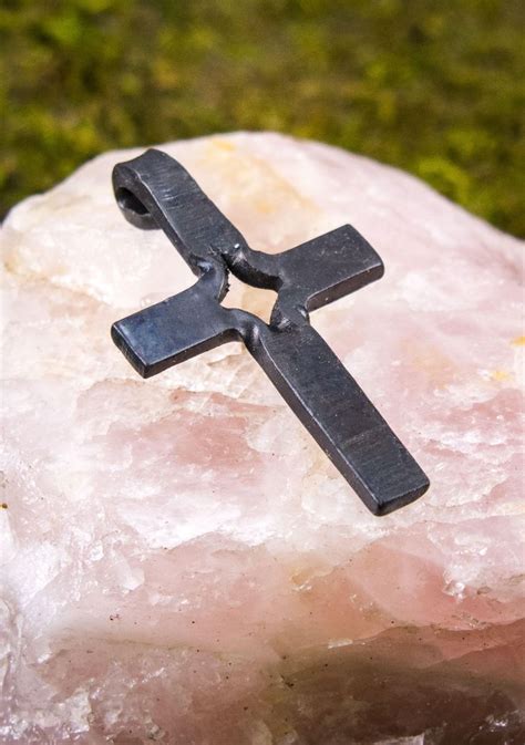 Hand Forged Steel Cross Id 1117 01 Etsy Forged Steel Forging