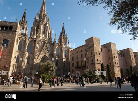 Plaza de Catedral, Barcelona Stock Photo - Alamy