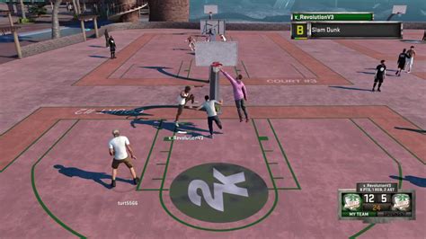 Nba 2k16 Mypark Gameplay W Turt Youtube