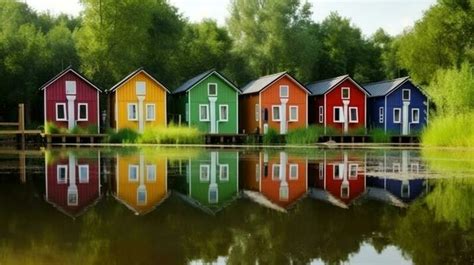 Colorful Houses Stock Photos, Images and Backgrounds for Free Download