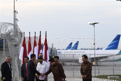 Presiden Resmikan Landasan Pacu Tiga Bandara Soekarno Hatta Antara Foto