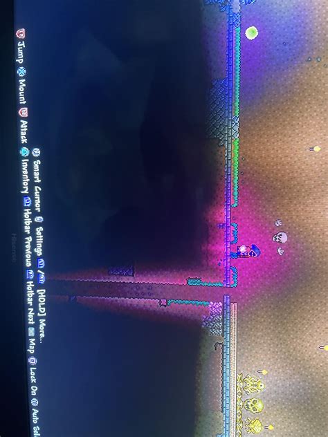 How Do I Get Rid Of The Control Hints On Ps4 Rterraria