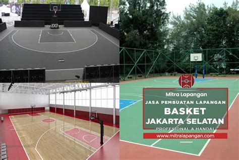 Harga Jasa Pembuatan Lapangan Basket Jakarta Selatan Mitra Lapangan