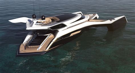 Motor Yacht Design Visualization Behance