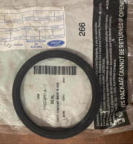 Retenedor Trasero Cigueñal Ford Original Envío gratis