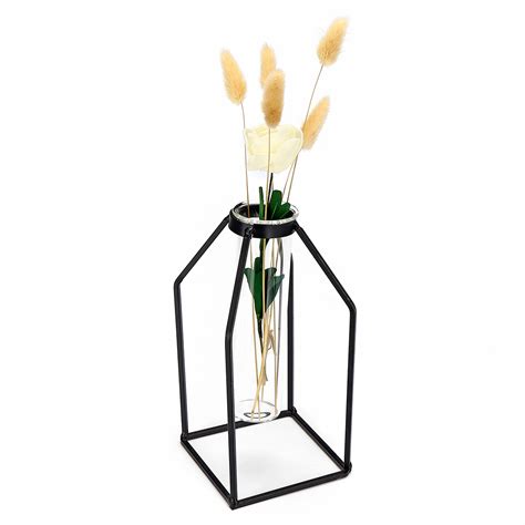 New Glass Test Tube Flower Plant Pot Vases Fairy Hydroponic Vase