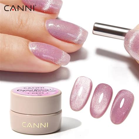 CANNI 5ml Painting Galaxy Crystal Cat Eye Gel Magnetic Nail Polish Soak