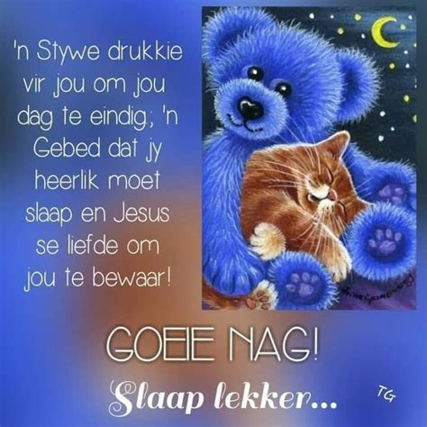 Pin By Martin Thompson On Afrikaans Goeie Nag Good Night Greetings