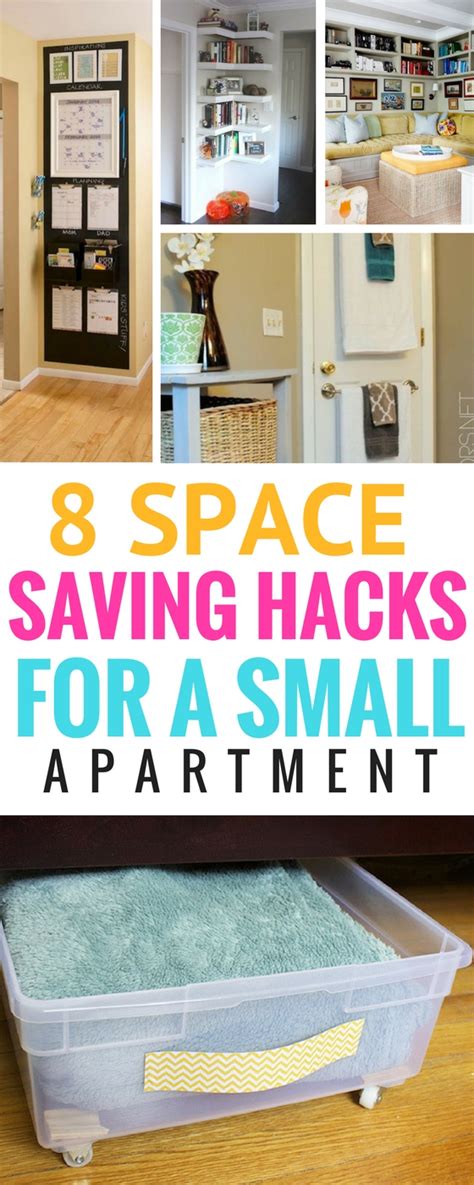 8 Space Saving Hacks For Your Small Apartment Craftsonfire Space