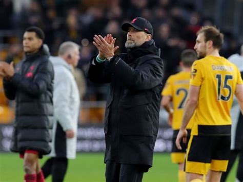 Klopp Rues Twelve Minutes Of Misery As Liverpool Thrashed By Wolves