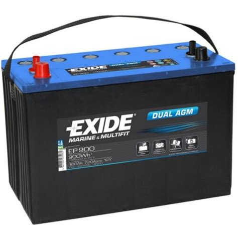 Exide EP900 DUAL AGM 12V 100Ah C20 Akumulator EPonuda