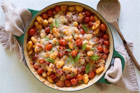 Baked Tomato Chorizo Gnocchi