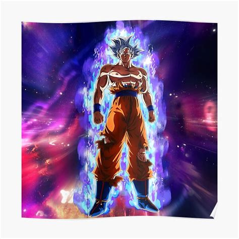 Dragon Ball Super Goku Ultra Instinct Final Form Poster For Sale By