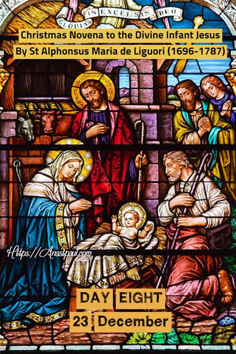 Christmas Novena To The Divine Infant Jesus By St Alphonsus Day Eight