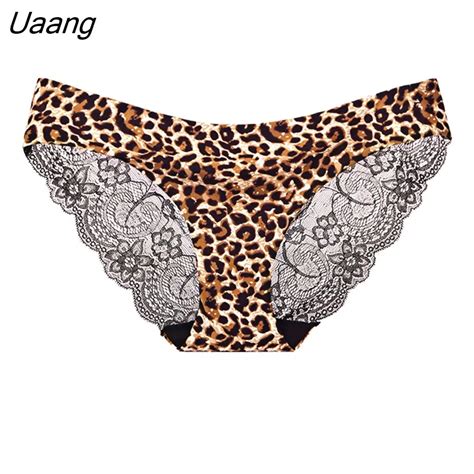 Uaang Womens Sexy Lace Panties Seamless Cotton Crotch Breathable