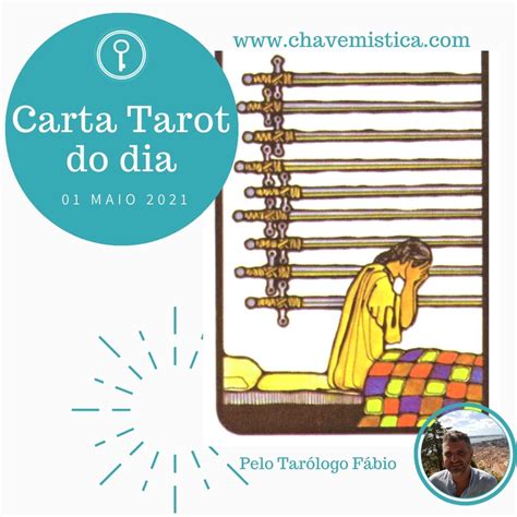 Carta tarot do dia Insta Chave 01 05 2021 Baú Místico