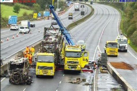 M25 And M26 Closure Motorists Face 90 Minute Delays After Major Lorry Fire