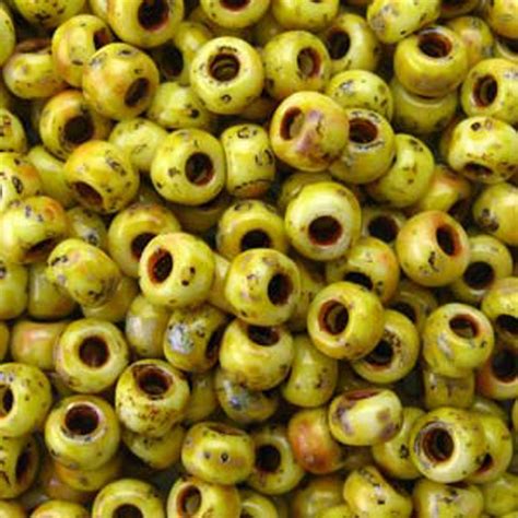 Picasso Canary Yellow Matte Grams Miyuki Loose Seed Beads