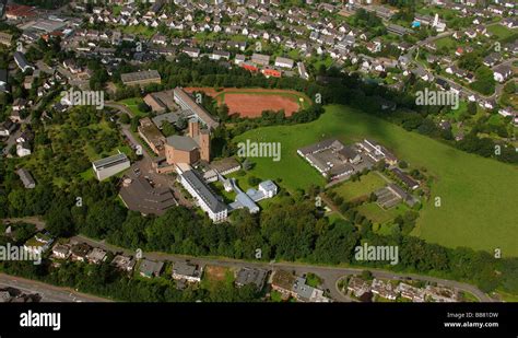 Aerial Photo Benedictine Abbey Koenigsmuenster Haus Der Stille House