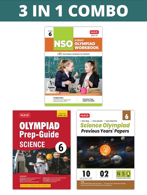 Buy Mtg National Science Olympiad Nso Workbook Prep Guide Previous