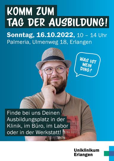 Lerne Uns Kennen Zum Tag Der Ausbildung Uniklinikum Erlangen