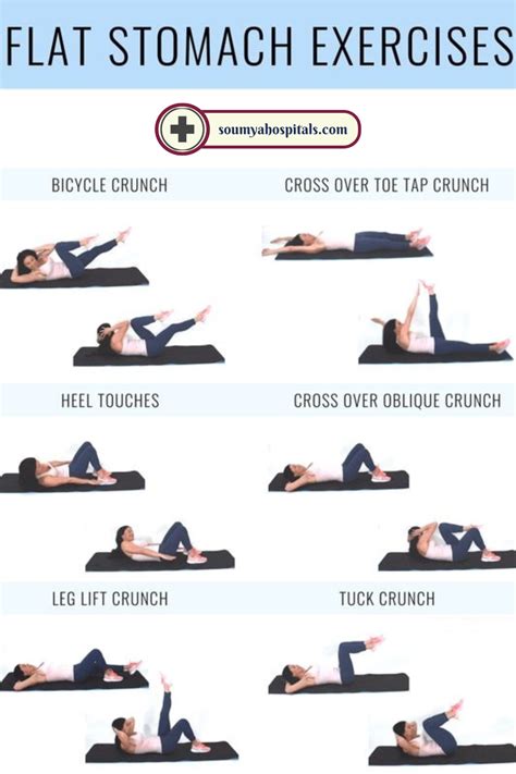 Best Stomach Exercises For A Flat Tummy At Home Soumyahospitals