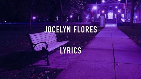 Xxxtentacion Jocelyn Flores Lyrics Youtube