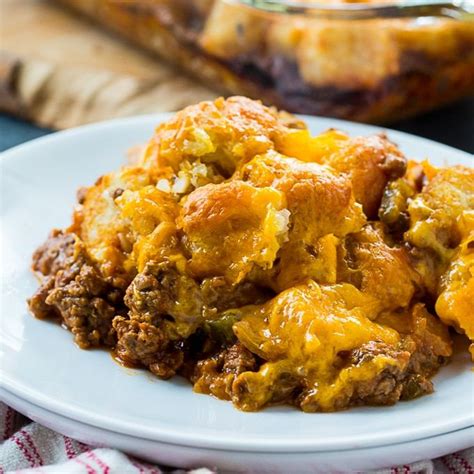 Sloppy Joe Tater Tot Casserole Recipe Tater Tot Casserole Tater