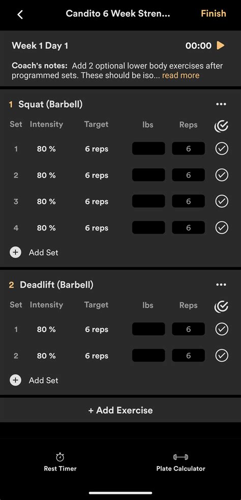 Candito 6 Week Strength Program App And Program Guide Boostcamp App