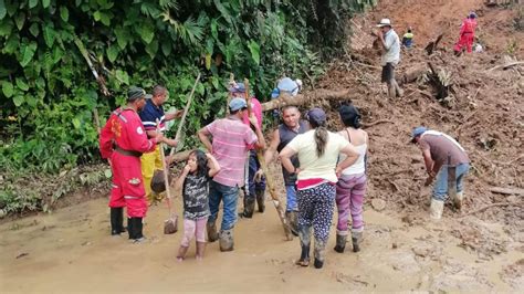 Desapareció Una Carretera En El Valle Del Cauca Por Causa De Las