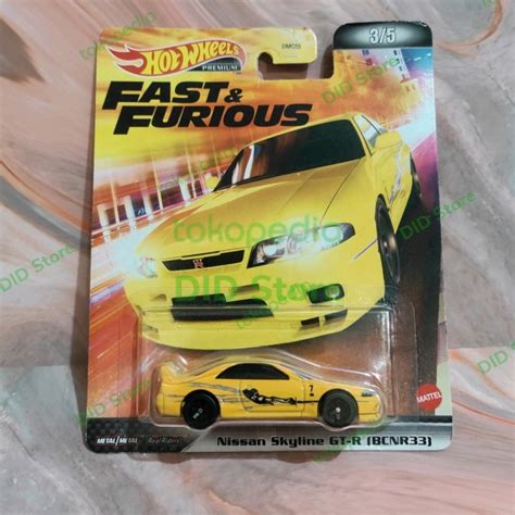 Jual COD Hot Wheels Premium Nissan Skyline Gtr Bcnr Fast Furious R
