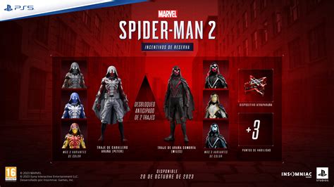 Marvel s Spider Man 2 de PS5 fecha de lanzamiento duración precios