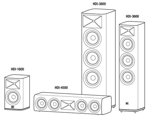 JBL HDI 1600 HDI SERIES Loudspeakers Owner S Manual