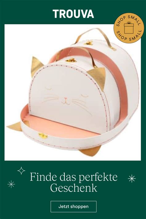 Meri Meri Meri Meri Cat Kofferset Trouva Katzengesicht Geschenke