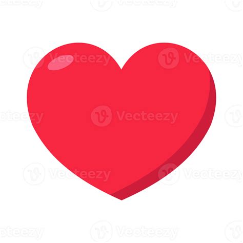 Red Heart Vector Icons Illustration 26792108 Png