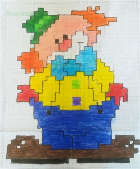 Giornalino Miniscoop Pixel Art Di Carnevale