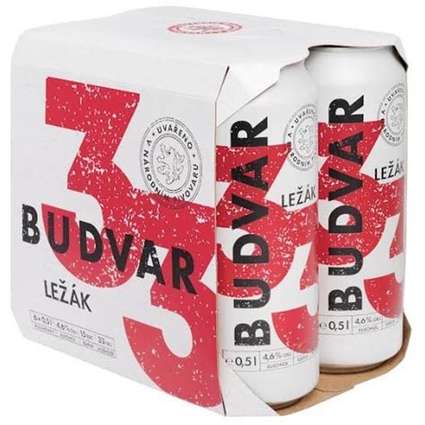 Budweiser Budvar Original Budvar 33 Světlý Ležák Plech 500 Ml V Akci Akcniceny Cz