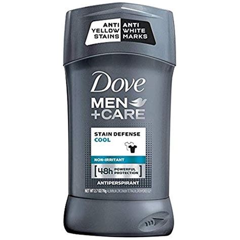 Dove Men Care Stain Defense Antiperspirant Deodorant Stick Cool