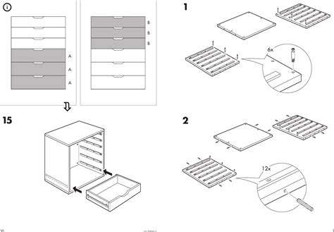 Инструкция по сборке комода икеа с 3 ящиками - фото