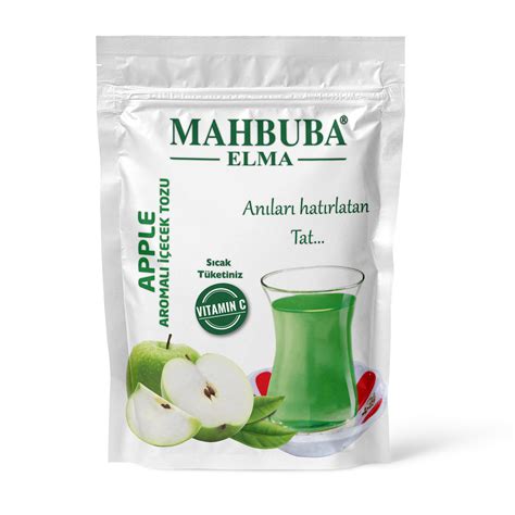 Elma Aromalı İçecek Tozu 250gr Mahbuba ® Sizin İçin En İyisini Seçtik
